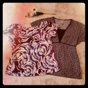 Koi and Sanibel scrub tops bundle set S/XS